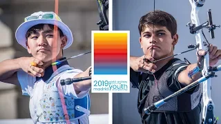 Kim Je Deok v Carlos Vaca – recurve cadet men bronze | World Archery Youth Championships 2019