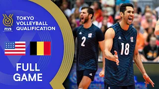 USA🇺🇸 vs. BEL🇧🇪 - Men’s OQT 2019 - Full Match