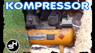 🚜Der #Kompressor macht #Druck | Hoffentlich fliegt er nicht durch die Werkstatt🚀🚜