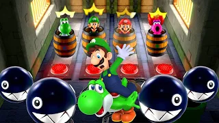 Mario Party Superstars - Color Team Battle - Mario's Red Team vs Luigi's Green Team (Master)