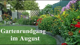 Gartenrundgang im August