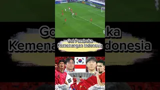 Gol Pembuka Kemenangan Indonesia vs Korea Selatan #timnasindonesia #afc2024