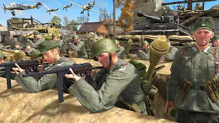 Longest GERMAN ARMY Defense of World War 2... - Gates of Hell: WW2 Mod