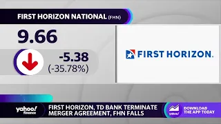 First Horizon, TD Bank terminate merger agreement