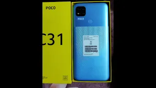 Unboxing POCO C31 (Royal blue) King👑 of buget phone