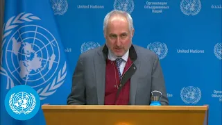 Ukraine, Occupied Palestinian Territories, UNRWA & other topics - Daily Press Briefing