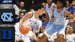North Carolina vs. Duke Condensed Game | 2018-19 ACC Basketball