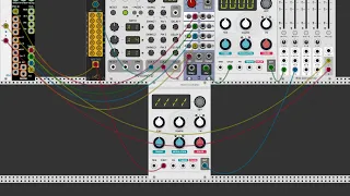 miRack - Tutorial: Arp effect using Chord and sequential switch modules