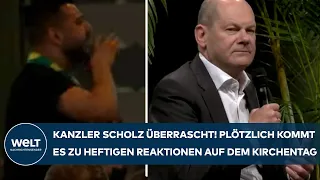 OLAF SCHOLZ: Kanzler überrascht! Plötzlich kommt es zu heftigen Reaktionen auf dem Kirchentag!