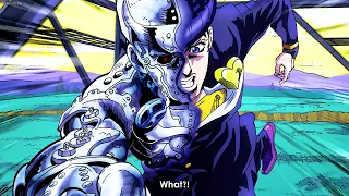 ジョジョ-Josuke almost became a bad version of the terminator against Toyohiro's Transmission Tower