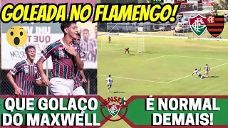 ⚽🔥 QUE GOLAÇO! GOLEADA TRICOLOR NO FLA X FLU | GOLS DE FLUMINENSE E FLAMENGO PELA COPA RIO SUB15