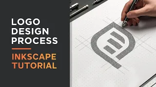 Inkscape Tutorial - Logo Design Process - Start to Finish