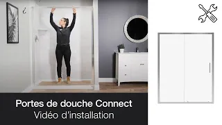 Connect/Connect Pro porte de douche coulissante – Vidéo d’Installation