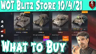 What to Buy in Store - Update October 4, 2021 WOT Blitz | Littlefinger on World of Tanks Blitz