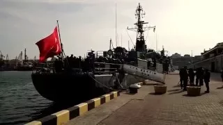Турецкие военные корабли прибыли в порт Одессы