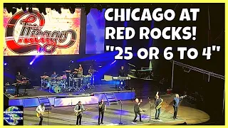 Chicago at Red Rocks Performs "25 or 6 to 4" | #colorado #redrocks #coloradotravel #4k