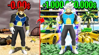 PASO de YOUTUBER ANIME POBRE A MILLONARIO en GTA 5 !! (Increible)