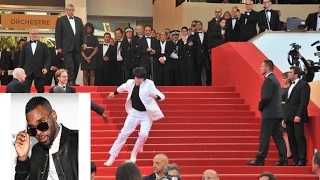 Jason Derulo falls down the stairs at the Met Gala @InstagramWorld Did Not Fall