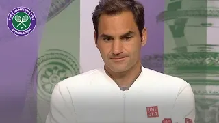 Roger Federer Semi-Final Press Conference Wimbledon 2019