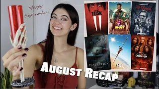 Everything I Watched in August | They/Them, The Invitation, Beast, and more!