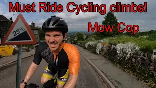 Must Ride Cycling Climbs - MOW COP. Power data overlays