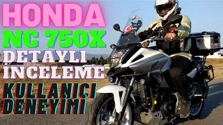 HONDA NC 750 X Detaylı İnceleme ve Kullanıcı Deneyimi #hondanc750x