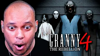 GRANNY 4 nova FAN GAME incrível!!! - GRANNY 4 : THE REBELLION