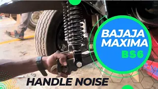 Bajaj Maxima BS6 Auto Handle Noise Problem How To Fix || Bajaj auto 2023