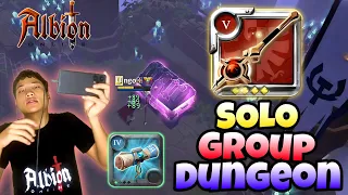 make millions of silvers, solo group dungeon | mobile gameplay | Albion online