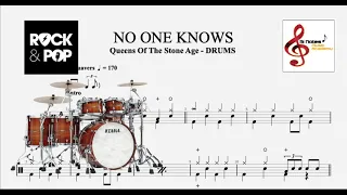 NO ONE KNOWS  - Queens Of The Stone Age - Trinity Rock & Pop Drums  Grade 5 - DEMO and BACKING TRACK
