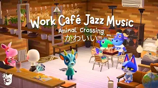 Work Café Jazz Music 📚 ☕ Café Ambience Chatter + Smooth Jazz Piano 11 Hour Loop 🎧 Study Work Aid