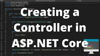 How to Create a New Controller in ASP.NET Core MVC - Character Counter Site