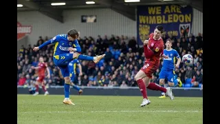 AFC Wimbledon 0-0 Carlisle United 📺 | Deadlock between Dons and Cumbrians 🔒 | Highlights 🟡🔵