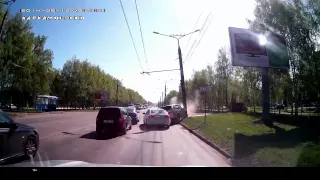 Car crash compilation 2015 #104