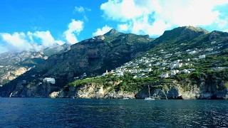 The Amalfi Coast in Italy 4K - Scenic Relaxation Film With Calming Music