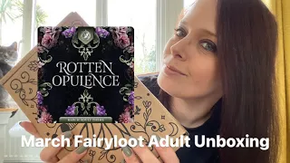 March Fairyloot Adult Unboxing