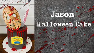 Jason Mask Cake | Friday The 13th Cake | Halloween Cakes