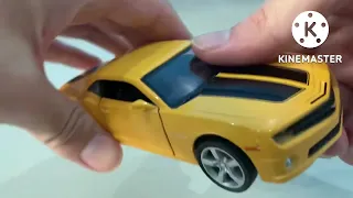 Chevrolet Camaro Yellow Diecast Model Made 1/36 scale by RMZ City