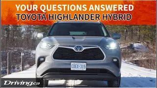 Your Questions Answered: 2022 Toyota Highlander | Driving.ca