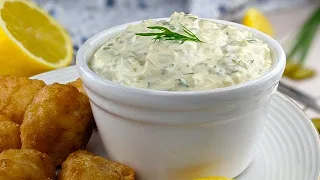 Tartar sauce: simple and delicious! How to make tartar sauce quickly!