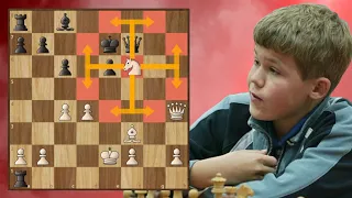 WYMIATAŁ już jako 13-latek, a dziś KOŃCZY 31 LAT | M. Carlsen - H. A. Gretarsson | szachy 2003