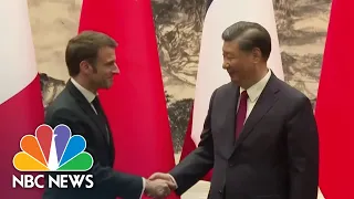 Macron urges China's Xi to help bring about Ukrainian peace talks