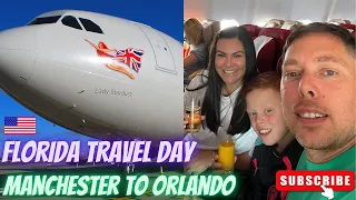 Florida Travel Day | 15/09/23 | Flying From Manchester To Orlando With Virgin Atlantic! ✈️💚✨