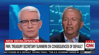 Larry Summers with Anderson Cooper on CNN discussing the consequences of default