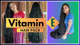 How To Use Vitamin E Capsule for Hair Growth | Homemade Hair Care For Rough & Frizzy hair