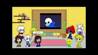 undertale reacts to glitchtale 2 yet darker