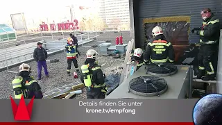 Brand bei der Kronen Zeitung in Wien - krone.tv News