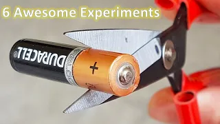 6 चमत्कारी  प्रयोग  (6 Awesome Science Experiments)