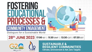 Fostering Educational Processes and Community Engagement: Dialogues for a Sustainable World