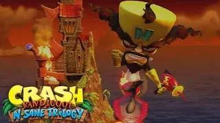 Crash Bandicoot N. Sane Trilogy Crash 1 Final Boss Dr. Neo Cortex and Ending (No Damage)